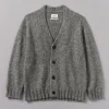 Alpaca Wool V-Neck Cardigan