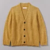 Alpaca Wool V-Neck Cardigan