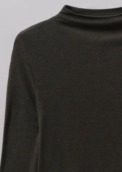 Aster Wool Lyocell High Neck Tee