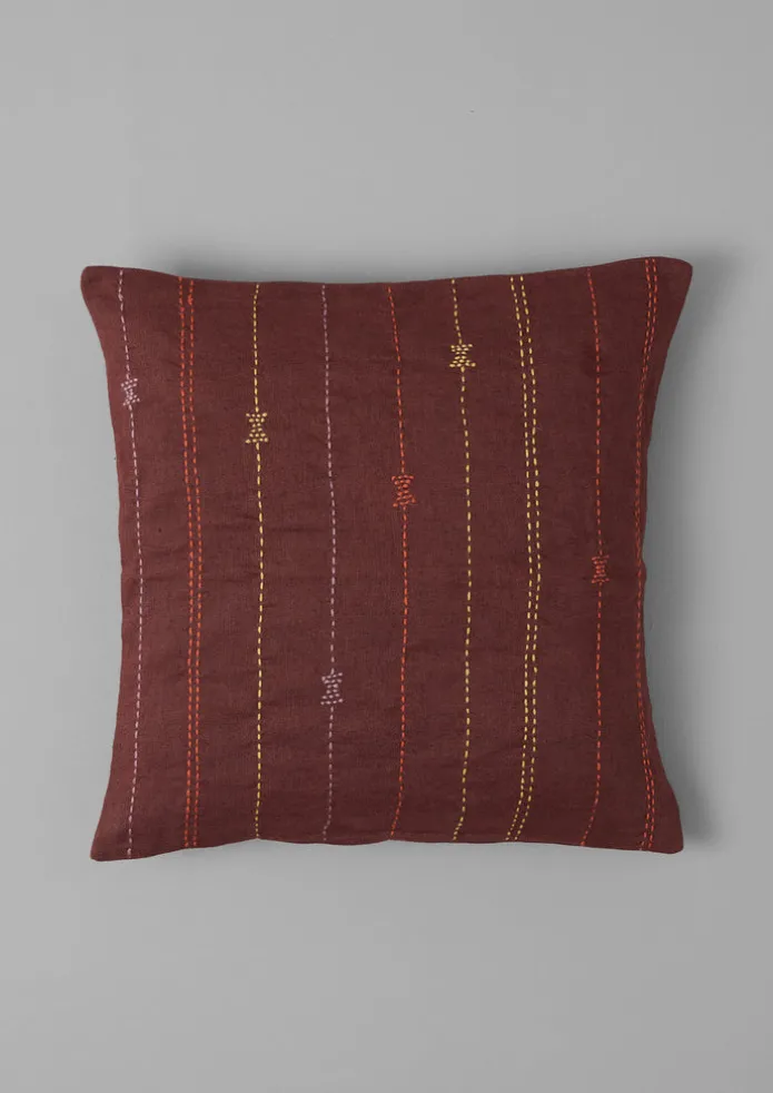 Basri Hand Embroidered Cushion Cover