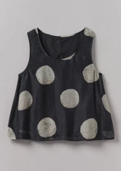 Batik Dot Print Tank Top