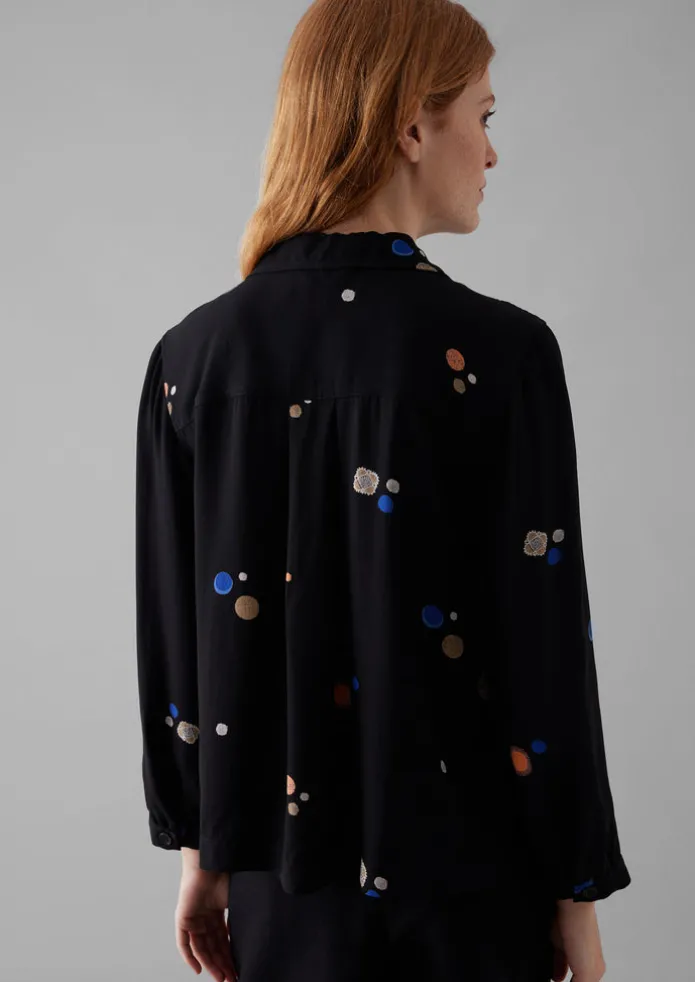 Baya Cosmic Dot Print Shirt