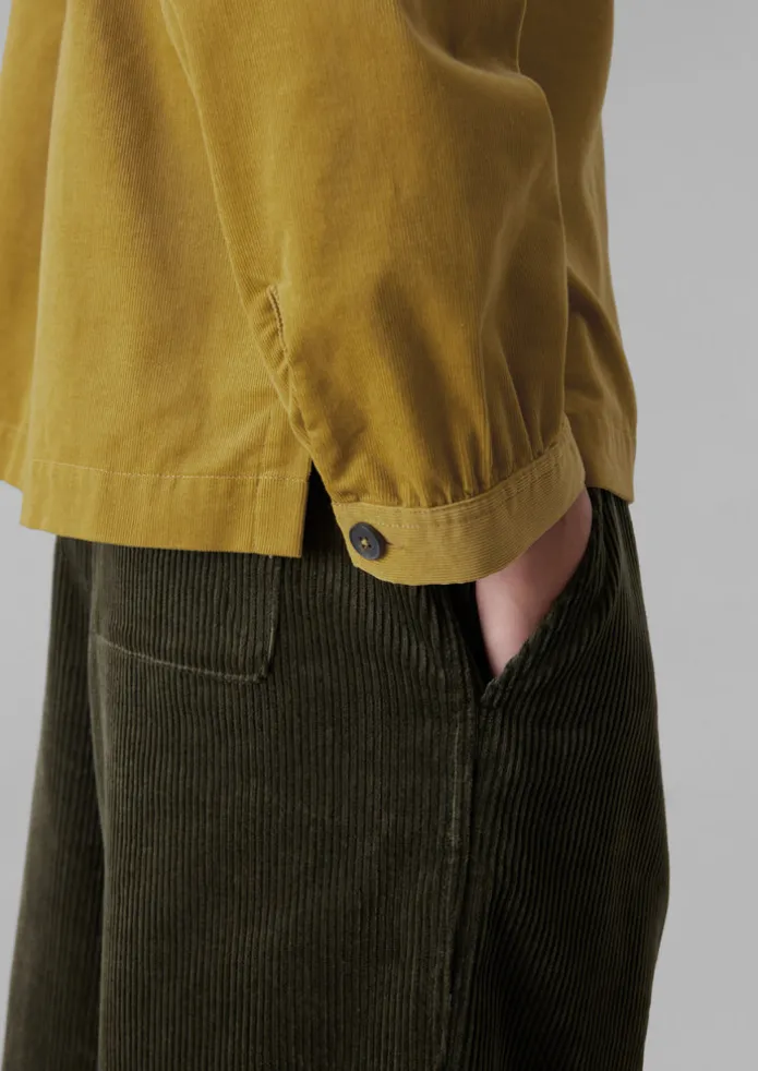Baya Patch Pocket Organic Cord Shirt