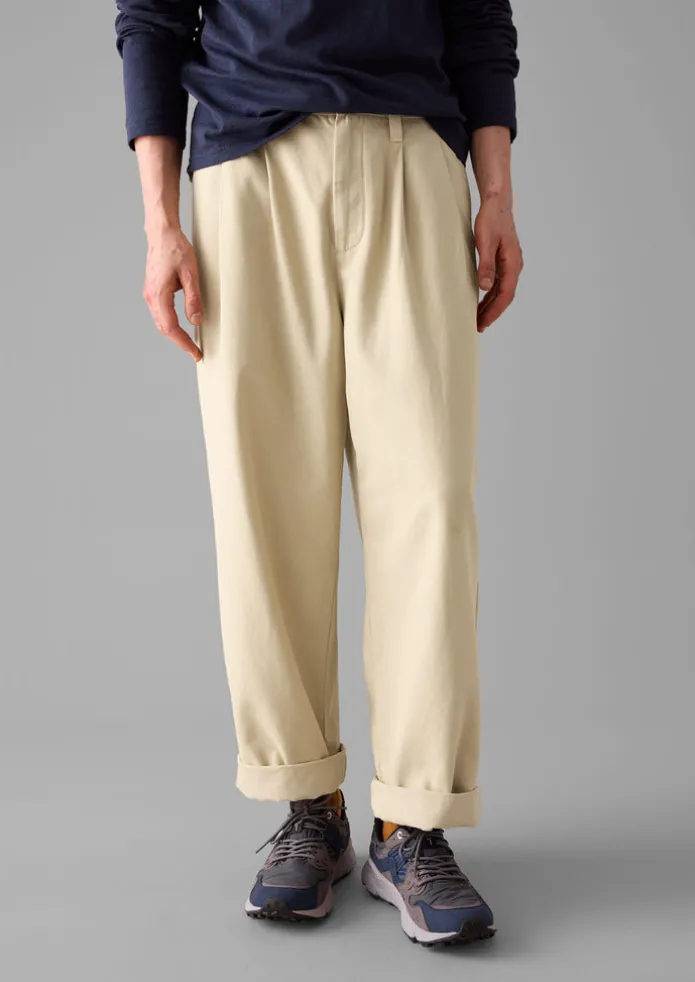 Bill Cotton Wide Leg Trousers