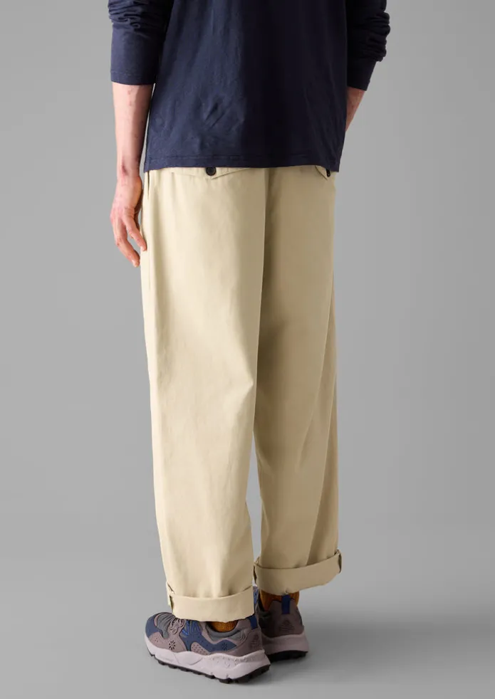 Bill Cotton Wide Leg Trousers