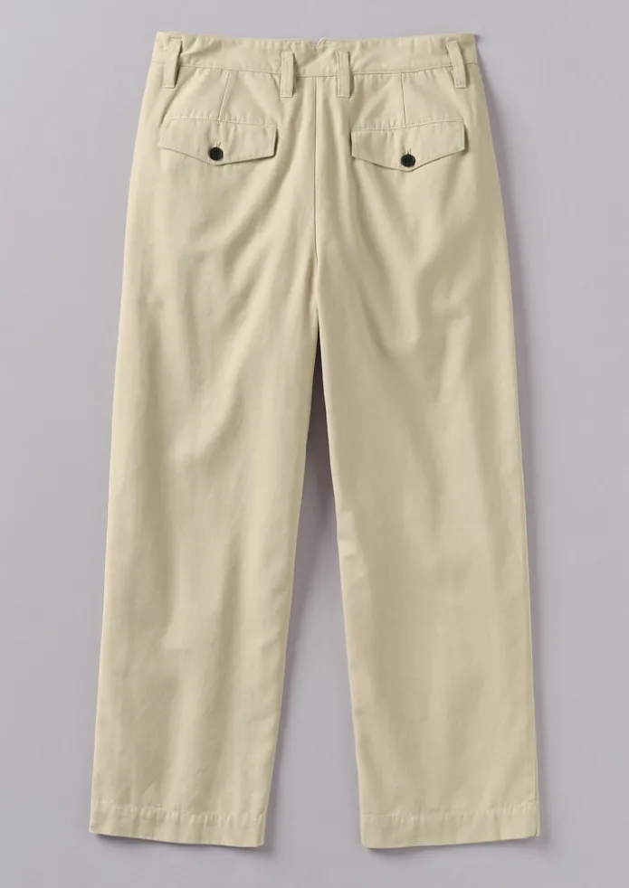Bill Cotton Wide Leg Trousers