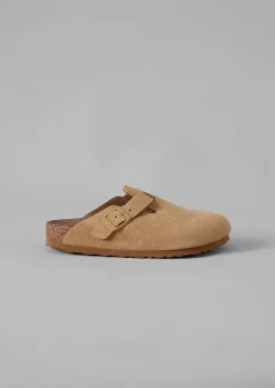 Birkenstock Boston Suede Clogs