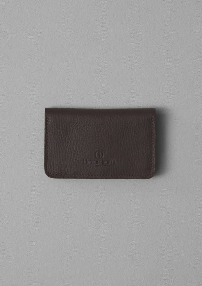 Bleu De Chauffe Leather Wallet