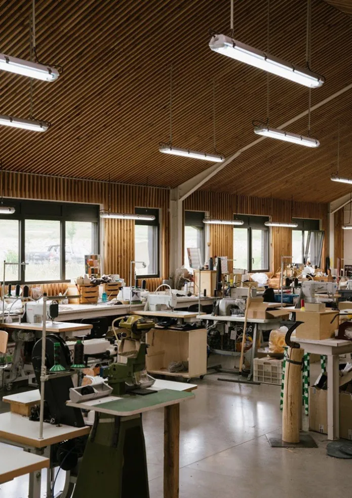 Bleu De Chauffe Leather Wallet