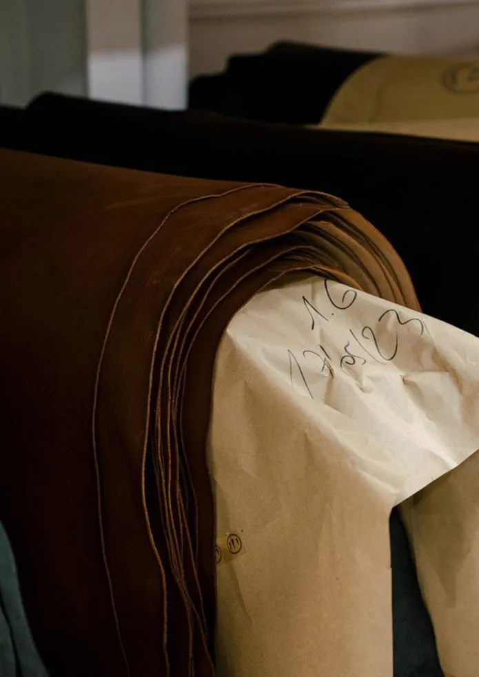 Bleu De Chauffe Leather Wallet