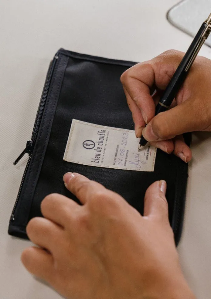 Bleu De Chauffe Leather Wallet