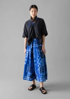 Block Print Batik Cotton Culottes