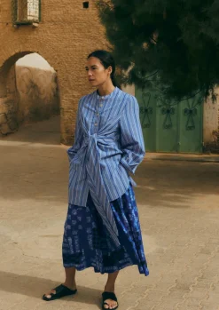 Block Print Batik Cotton Culottes