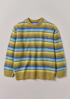 Brushed Stripe Sweater