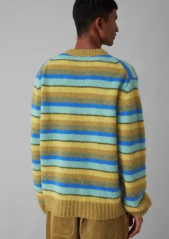 Brushed Stripe Sweater