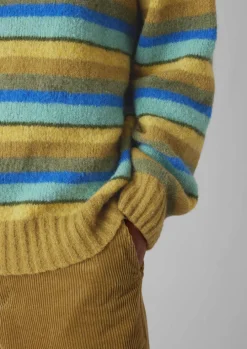 Brushed Stripe Sweater
