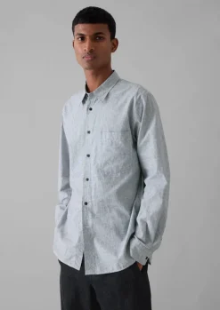 Chambray Cotton Linen Shirt