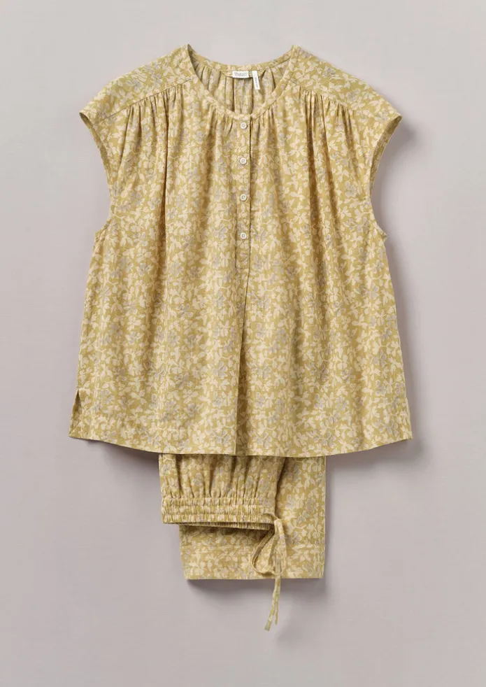 Collage Floral Cotton Pyjamas