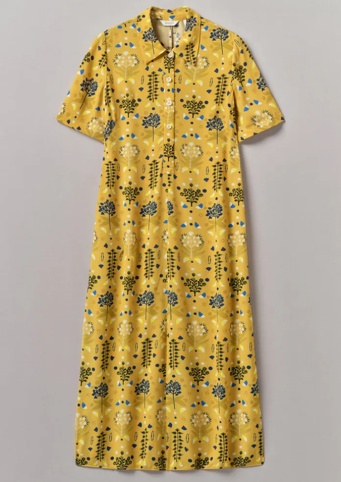 Collector Print Fluid Shirt Dress