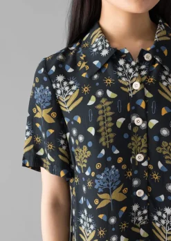 Collector Print Fluid Shirt Dress