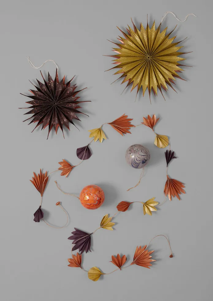 Concertina Petal Paper Garland