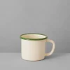 Contrast Rim Enamel Mug