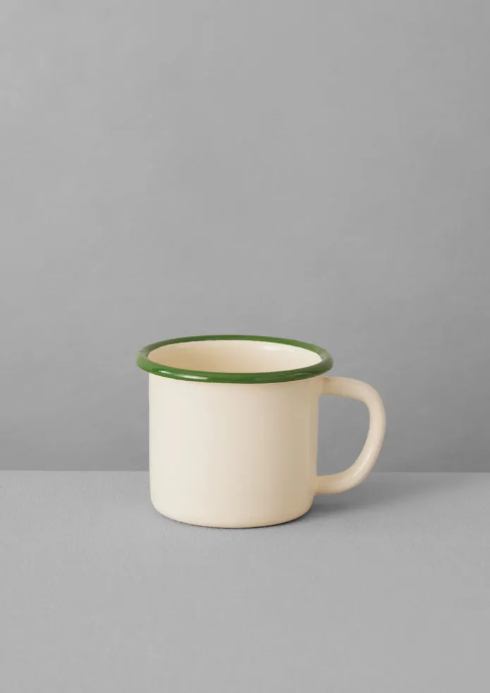 Contrast Rim Enamel Mug