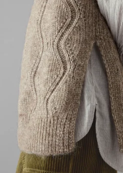 Cotton Alpaca Reverse Cable Tank