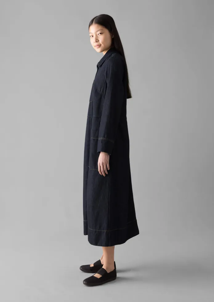 Cotton Hemp Denim Dress