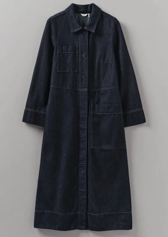 Cotton Hemp Denim Dress