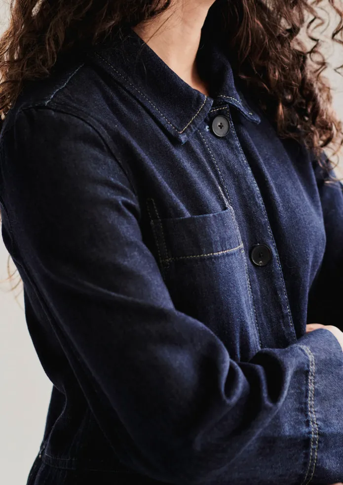 Cotton Hemp Denim Dress