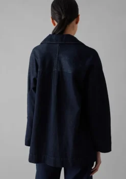 Cotton Hemp Denim Smock