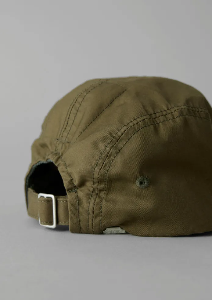 Decho Weatherproof Cotton Panelled Cap