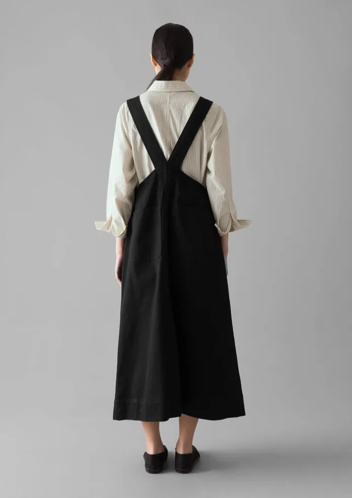 Denim Pinafore Dress