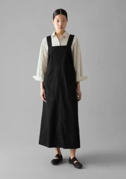 Denim Pinafore Dress