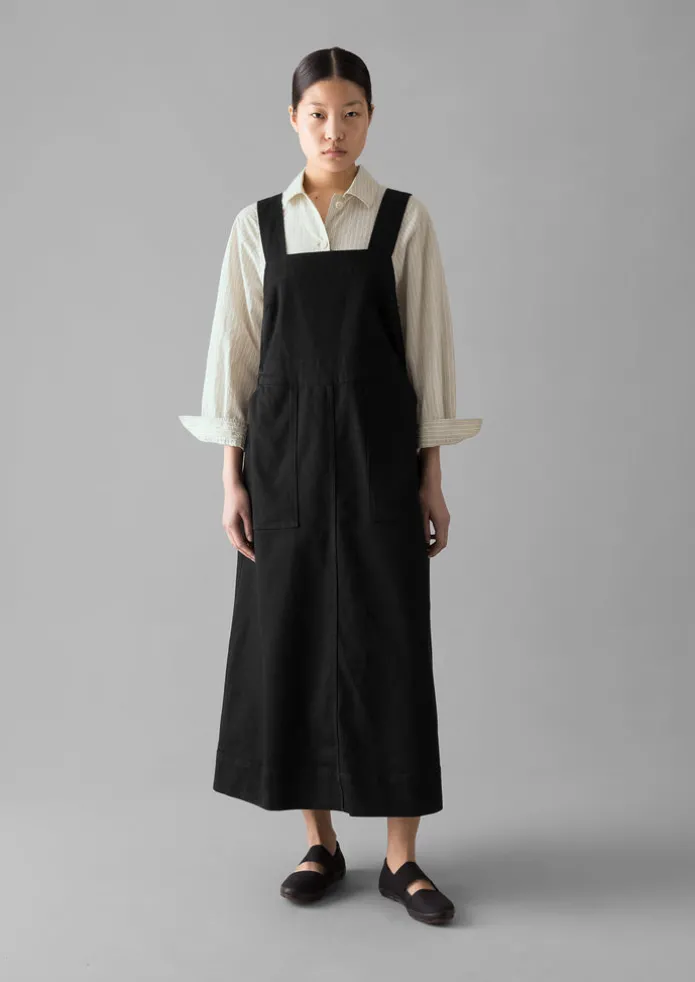 Denim Pinafore Dress