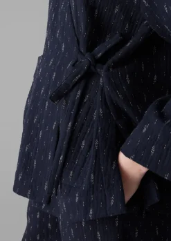 Dobby Cotton Lounge Jacket