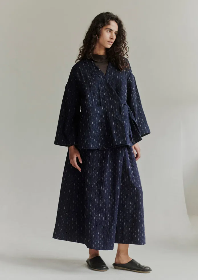 Dobby Cotton Lounge Jacket