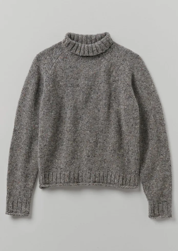 Donegal Roll Neck Sweater