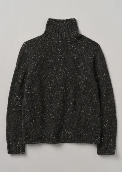 Donegal Roll Neck Sweater