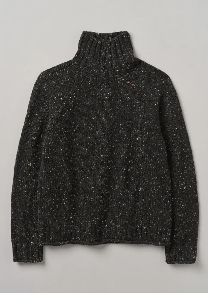 Donegal Roll Neck Sweater