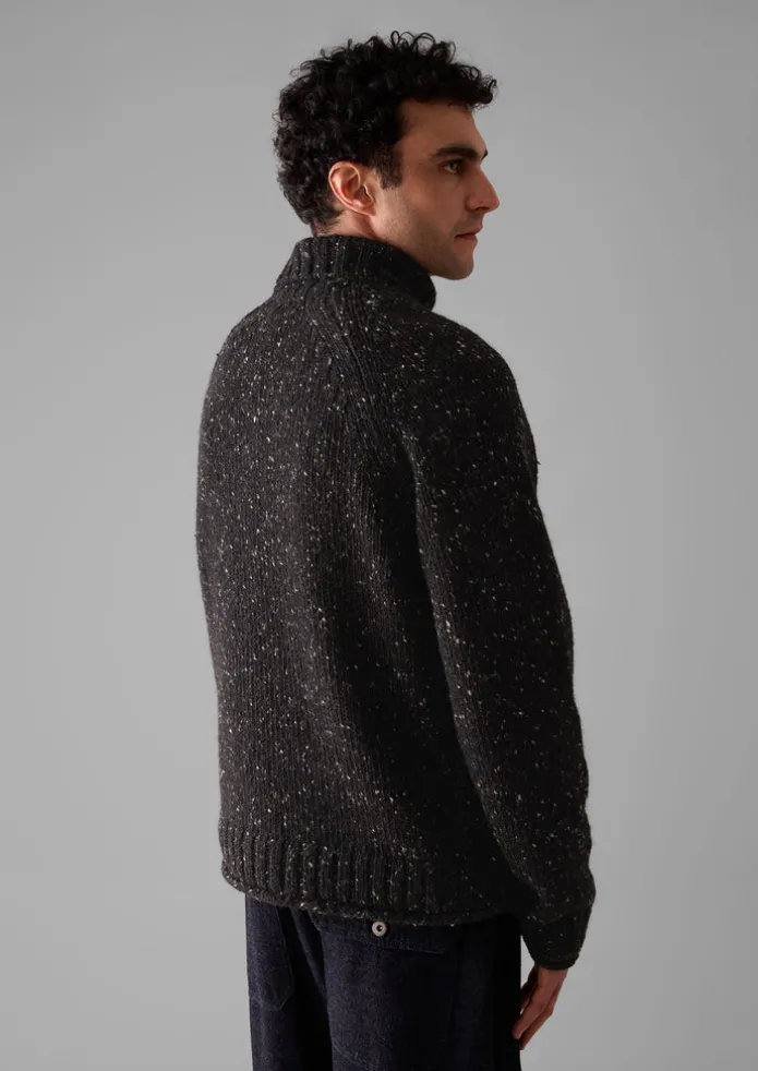 Donegal Roll Neck Sweater