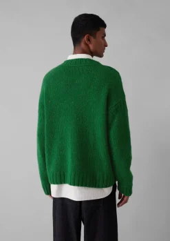 Donegal Wool High Neck Easy Sweater