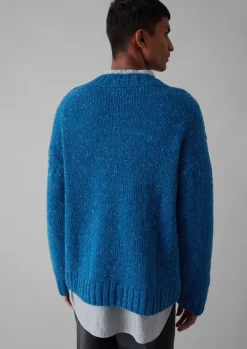 Donegal Wool High Neck Easy Sweater