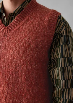 Donegal Wool Knitted Tank