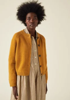 Eden Wool Cashmere Raglan Cardigan