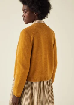 Eden Wool Cashmere Raglan Cardigan