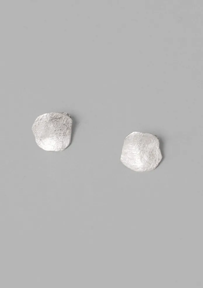 Emily Nixon Flat Rock Stud Earrings