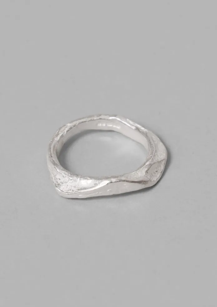 Emily Nixon Silver Band Ring