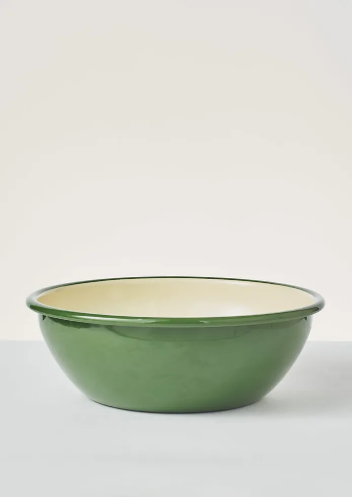 Enamel Salad Bowl